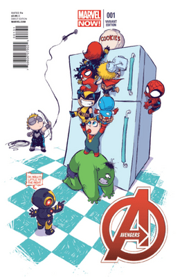 Avengers #1 Skottie Young Variant