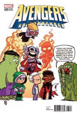Avengers #675 Skottie Young Variant