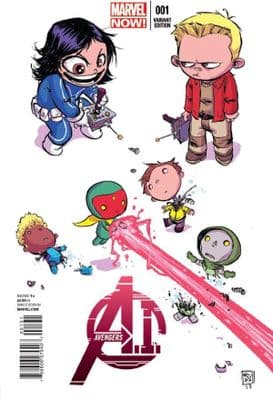 Avengers A.I. #1 Skottie Young Variant