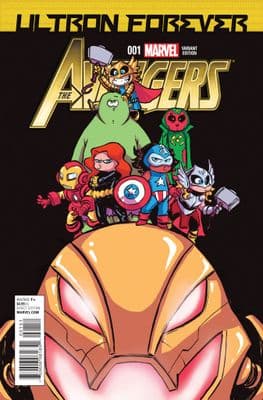 Avengers: Ultron Forever #1 Skottie Young Variant
