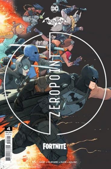 Batman / Fortnite Zero Point 4 2nd Printing Variant