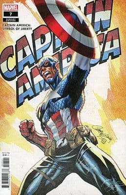 Captain America: Sentinel of Liberty #7 Campbell Anniversary Variant
