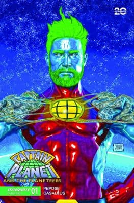 Captain Planet and the Planeteers #1 Cover K 1:10 Mark Spears Foil Variant
