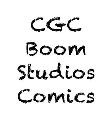 CGC Boom Studios Comics