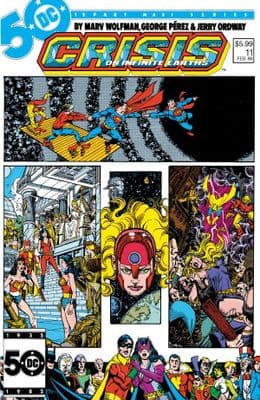 Crisis on Infinite Earths #11 Facsimile Edition 2025 Foil Variant