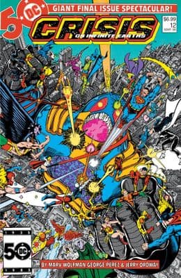 Crisis on Infinite Earths #12 Facsimile Edition 2025 Foil Variant