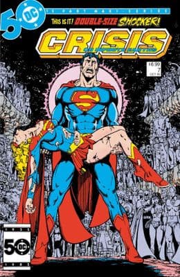 Crisis on Infinite Earths #7 Facsimile Edition 2024 Foil Variant