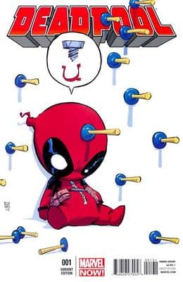Deadpool #1 Skottie Young Baby Variant