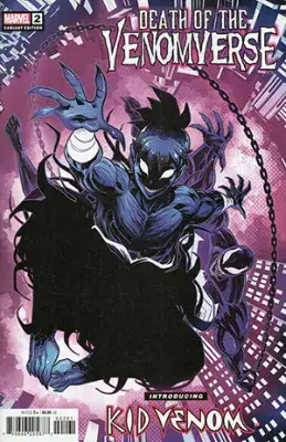 Death of the Venomverse #2 Vecchio Venom Boy Variant