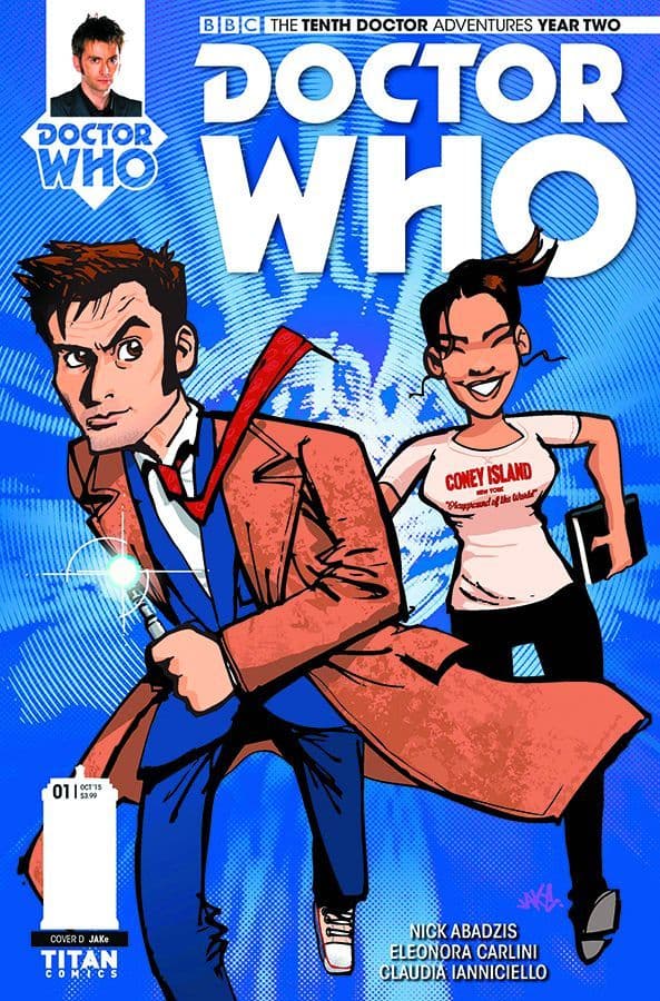 Doctor Who 1 & x28;The 10th Doctor Adventures& x29; Jake Variant Cover