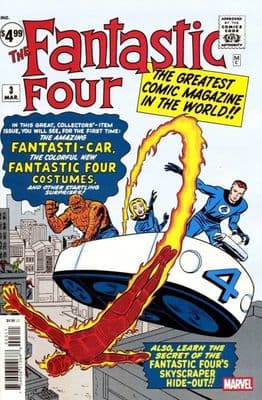 Fantastic Four #3 Facsimile Edition 2025