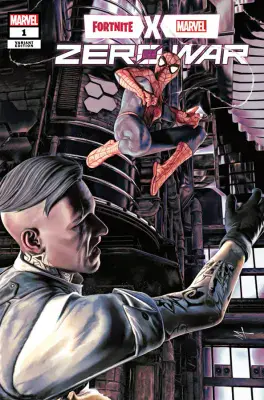 Fortnite X Marvel: Zero War #1 Exclusive Turini Spider-Man Variant Cover