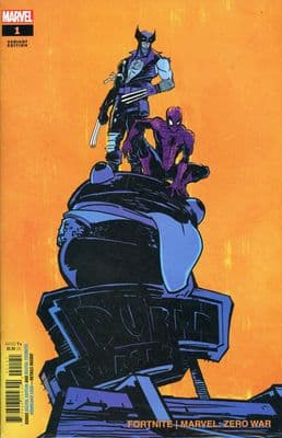 Fortnite X Marvel: Zero War #1 Mustard Variant