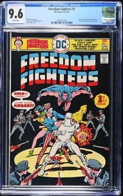 Freedom Fighters #1 CGC 9.6