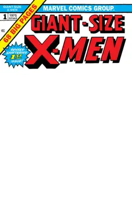 Giant-Size X-Men #1 Facsimile Edition (2023) Blank Variant