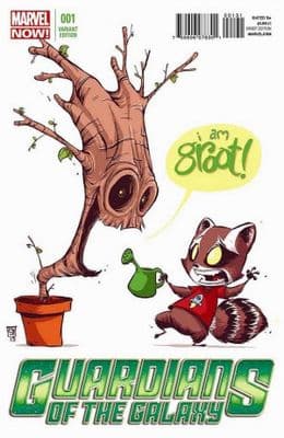 Guardians of the Galaxy #1 Skottie Young Variant