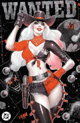Harley Quinn #47 David Nakayama Foil MegaCon WhatNot Virgin Exclusive (Black)
