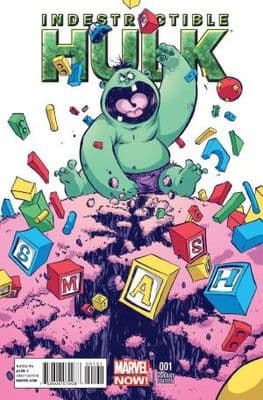 Indestructible Hulk #1 Skottie Young Baby Variant