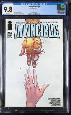 Invincible #110 CGC 9.8 1st Printing