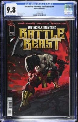 Invincible Universe: Battle Beast #1 Cover E 1:25 Variant CGC 9.8
