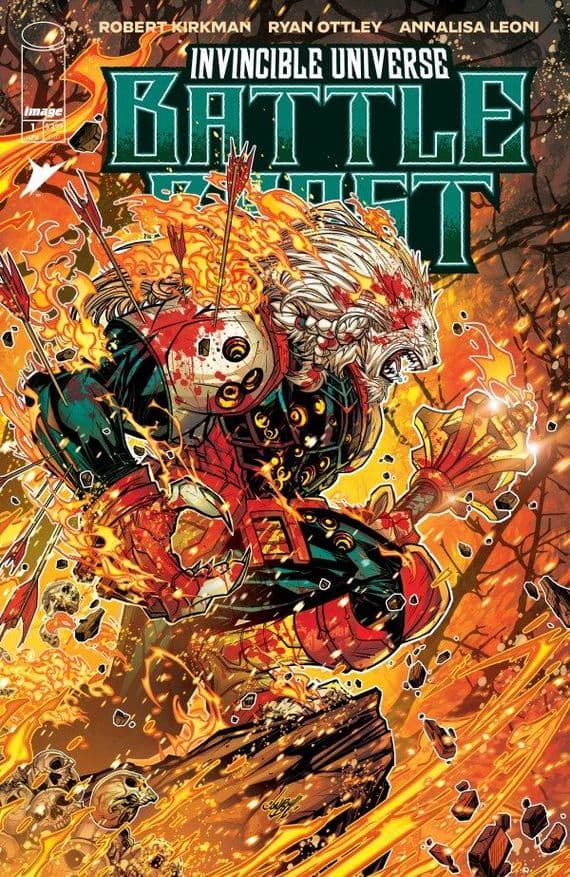 Invincible Universe: Battle Beast #1 Cover G 1:100 Jonboy Meyers Foil Variant