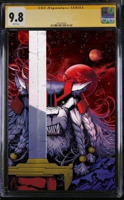 Invincible Universe: Battle Beast #1 (ULTRA RARE Cover H 1:1000 Yellow Label CGC 9.8)
