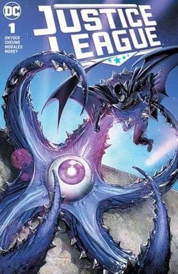 Justice League #1 Clayton Crain Variant Cover B