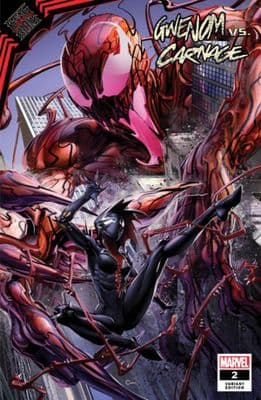 King in Black: Gwenom vs. Carnage #2 Clayton Crain Variant