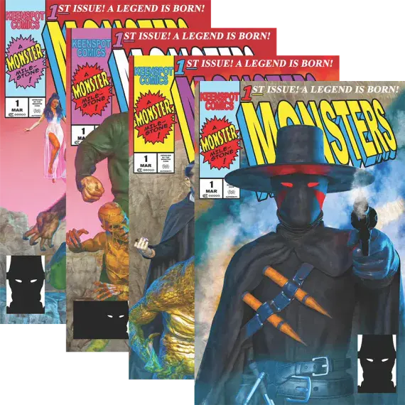 Mark Spears Monsters #1 (RARE X-Men #1 Homage Exclusive Limited Variant Set)