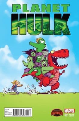 Planet Hulk #1 Skottie Young Variant