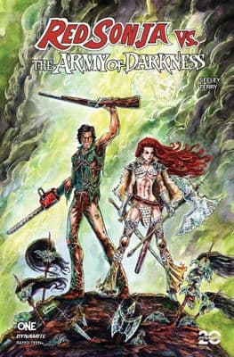 Red Sonja vs. the Army of Darkness #1 Cover D Nikkol Jelenic Variant