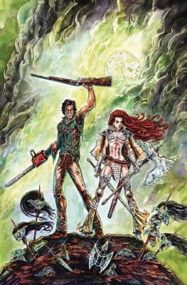 Red Sonja vs. the Army of Darkness #1 Cover N 1:15 Nikkol Jelenic Virgin Variant