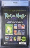 Rick and Morty #1 SDCC Lenticular Variant Cover CGC 9.8