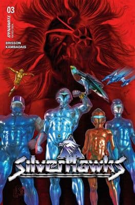 SilverHawks #3 Cover ZD 1:15 Mark Spears Red Background Variant