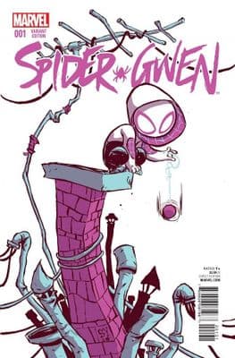 Spider-Gwen #1 Skottie Young Variant