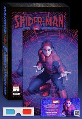 Spider-Man #1 (Double Exposure Trade Dress & Virgin Box Set)