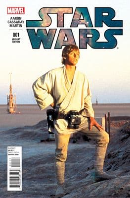 Star Wars #1 (2015) 1:15 Photo Cover Variant, First Print
