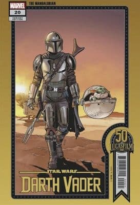 Star Wars: Darth Vader #20 Lucasfilm Sprouse 50th Anniversary Mandalorian Variant Cover