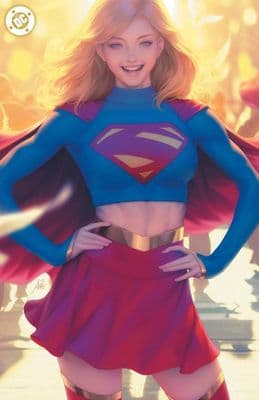 Supergirl #1 Cover F Stanley 'Artgerm' Lau Foil Virgin Variant