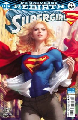 Supergirl #15 Artgerm Variant Cover