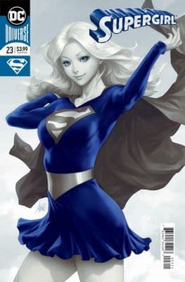 Supergirl #23 Artgerm Foil Variant Cover