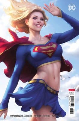 Supergirl #28 Artgerm Variant Cover