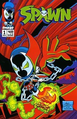 The CBLDF Presents Liberty Annual #5 (2012) Spawn #1 Homage Variant Cover