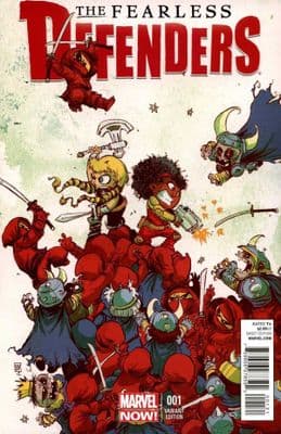 The Fearless Defenders #1 Skottie Young Variant