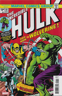 The Incredible Hulk #181 Facsimile Edition