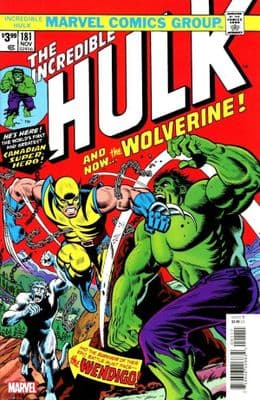 The Incredible Hulk #181 Facsimile Edition 2023