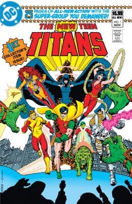 The New Teen Titans #1 Facsimile Edition (2023) Foil Variant