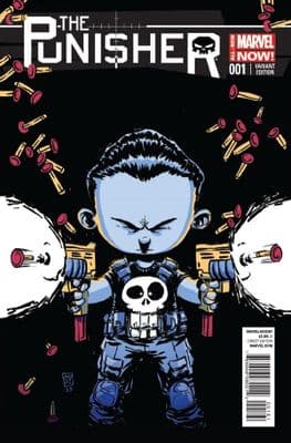 The Punisher #1 Skottie Young Baby Variant