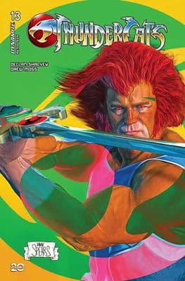 ThunderCats #13 Cover Z 1:7 Mark Spears Green Background Variant