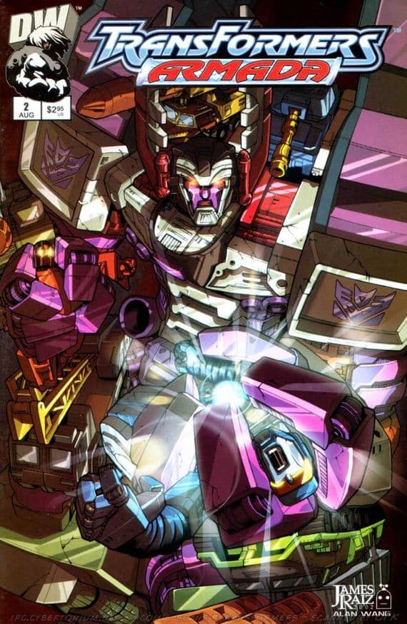 Transformers Armada 2 Dreamwave Comics